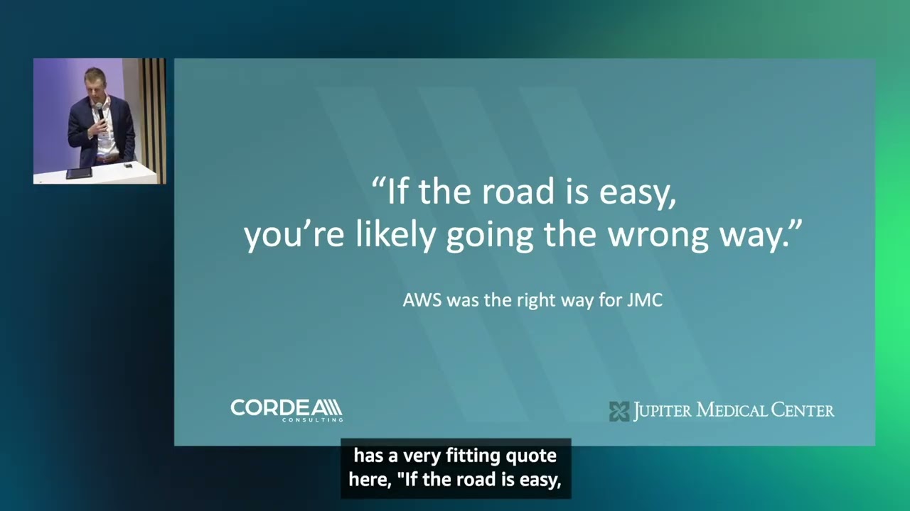 Unlocking EHR excellence with AWS: The Jupiter Medical Center Story