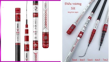 ( Giá Rẻ ) Cần câu tay điếu vương HANDING Điếu Vương 5H