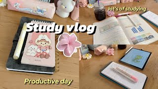 Study Vlog Productive Day, Lots Of Studying, Hanging Out.