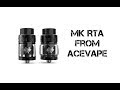 MK RTA From Ace Vape Tech Review & Build Tutorial
