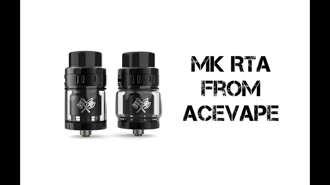 MK RTA From Ace Vape Tech Review & Build Tutorial - YouTube
