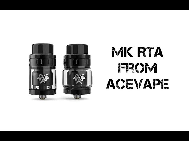 MK RTA From Ace Vape Tech Review & Build Tutorial - YouTube MK RTA From Ace Vape Tech Review & Build Tutorial - YouTube