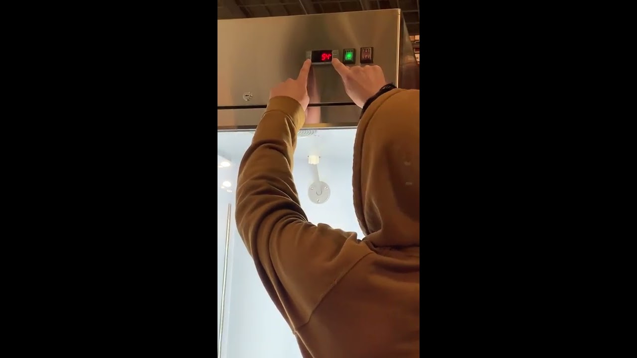 dixell controller parameter setting set cooler depot - YouTube