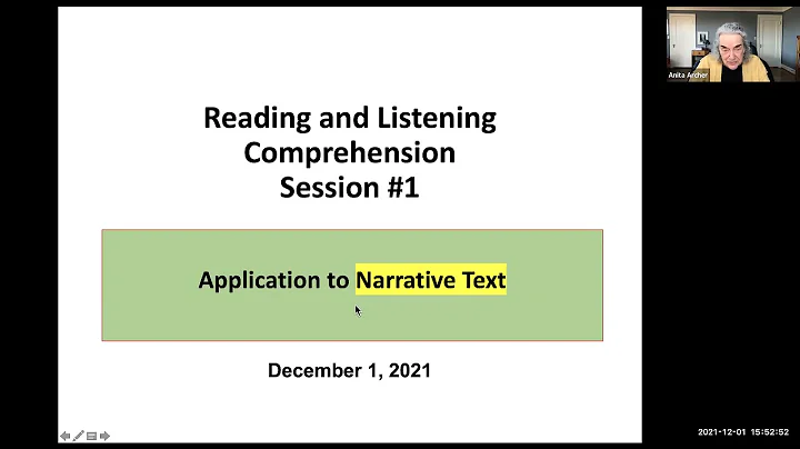 Anita Archer - Comprehension 12/1/2021