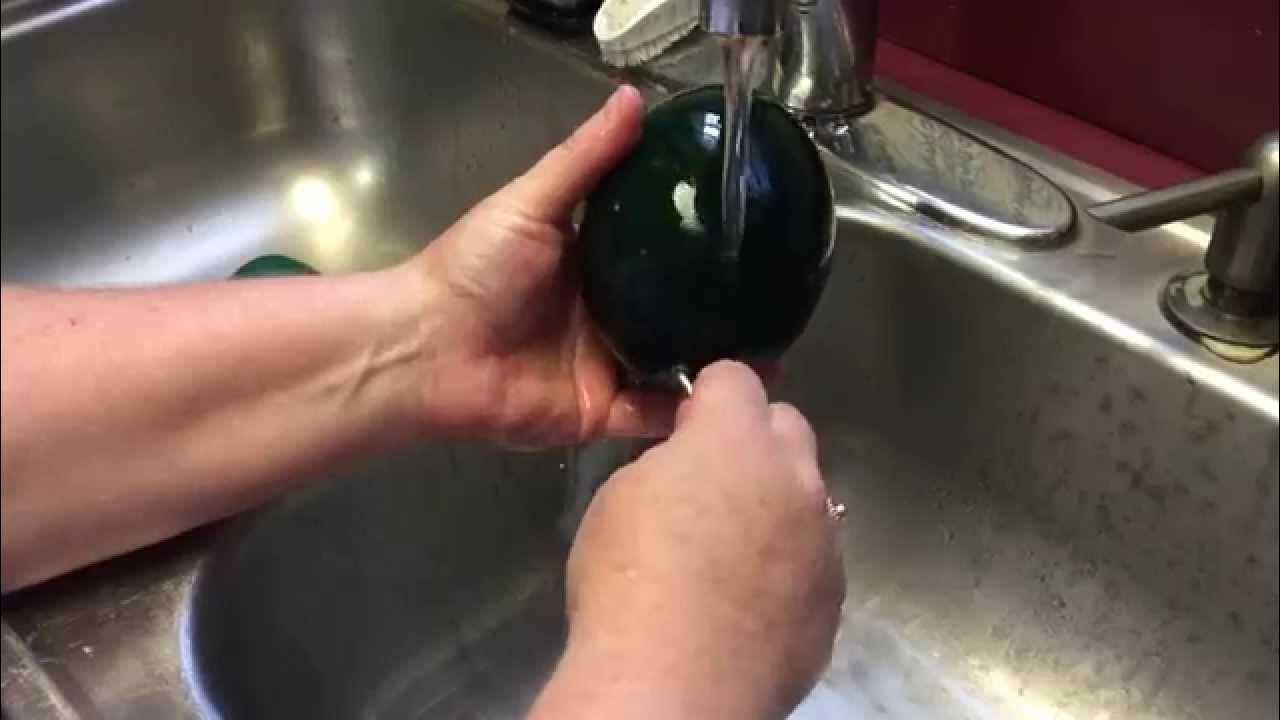 How to Drain or clean the inside of eggs YouTube