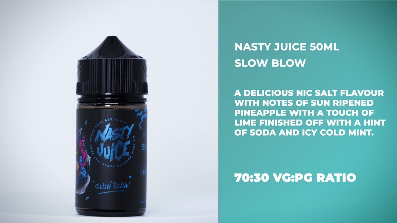 Slow Blow - Nasty Juice - Kix Vaping Liquid