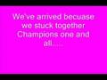 High School Musical-We're all in this together lyrics