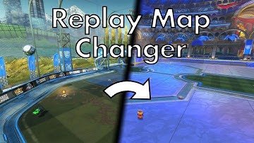 How To Change Maps In Rocket League!!  For Tiktok Edits!