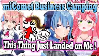 Miko & Suisei Go Camping and Too Scared to Use the Shower After Hearing Anemachi’s Terrifying Story