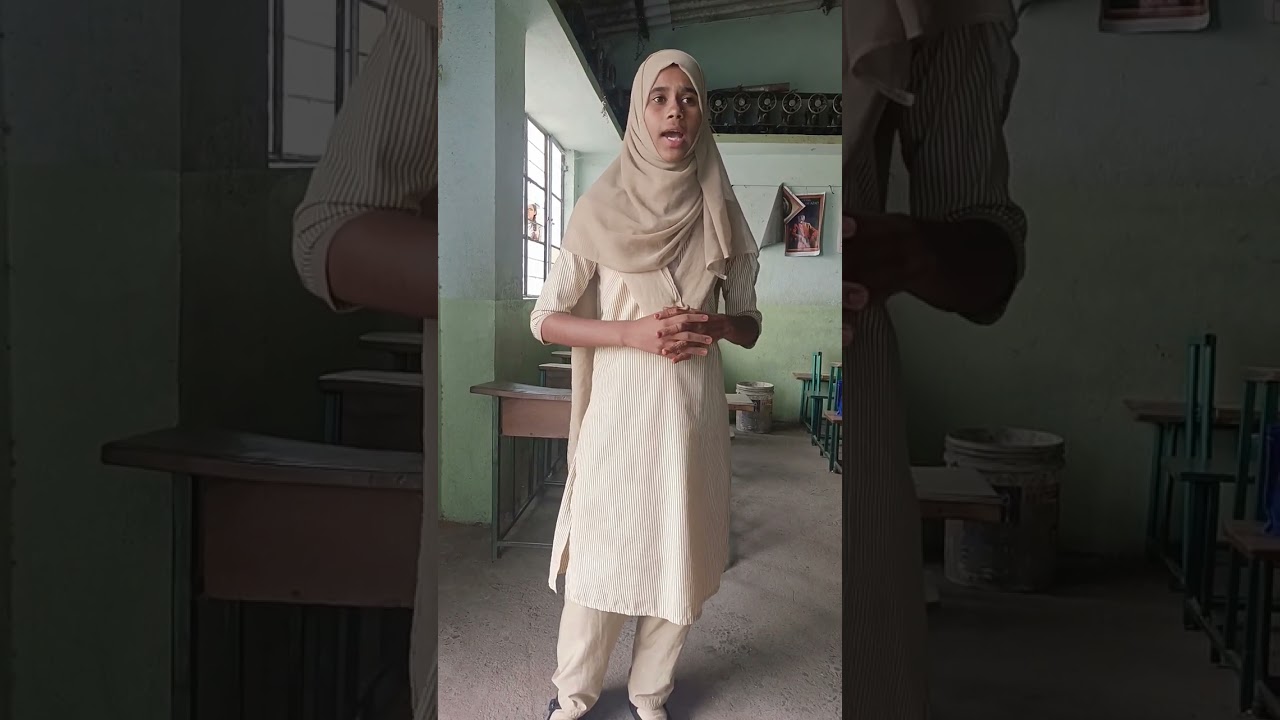 1st rank holder in speech competition taken in Pratibha Karanji competition GOKAK NORTH