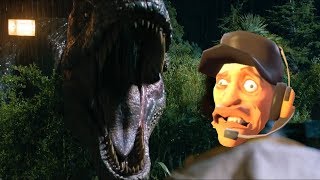 Jurassic Watch: Fallen Fortress 2 - Payload Chase (TF2/Overwatch Dub)
