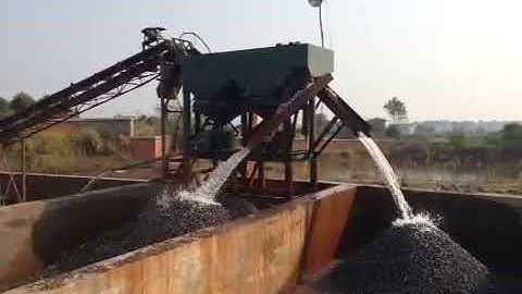 JT type jig machine work video from Jiangxi Tongli Mining Machinery