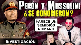 La polemica relacion Peron Mussolini que dicen las biografias oficiales peronist