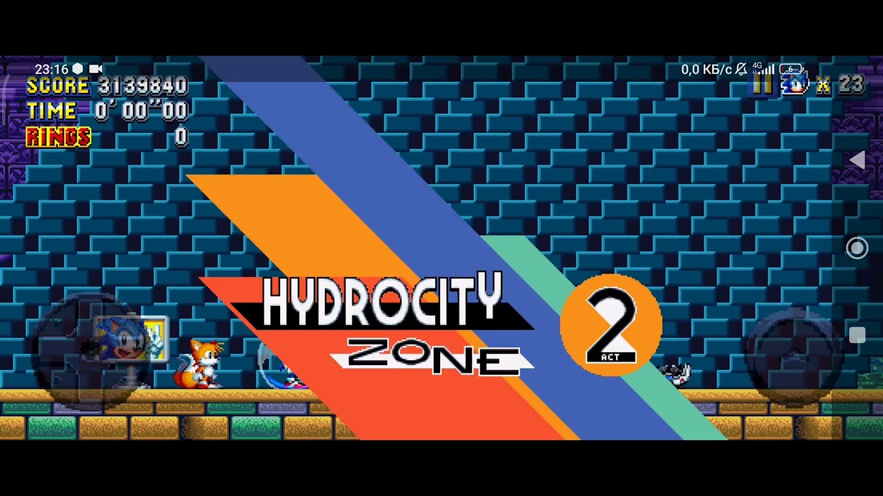 Hydrocity Zone Sonic Mania Plus Android RSDKv5