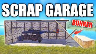 Details Scrap HELI Garage Fast & Bunkered Hanger Design - Rust News