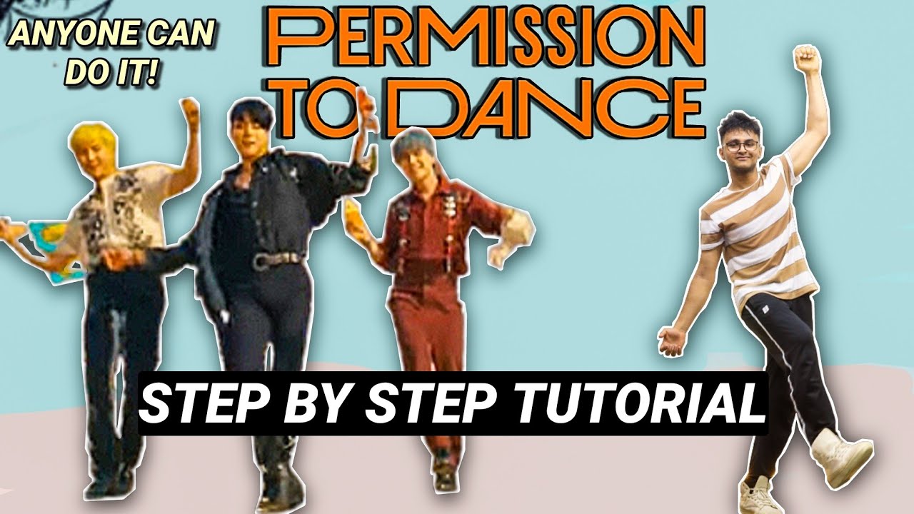 BTS 'Permission to Dance' *EASY TUTORIAL STEP BY STEP EXPLANATION*