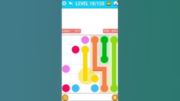 #color #link #shorts ☺️ #level-18 #connecteddots #connect #dots color link #game 👍👌