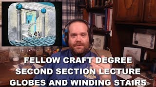 Fellow Craft Degree - Staircase Lecture - Globes and Winding Stairs