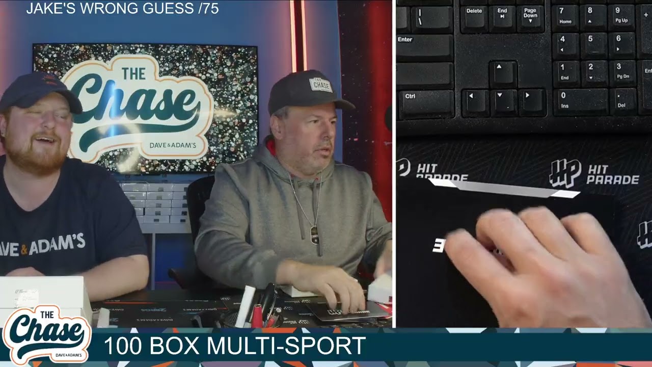 2026 Hit Parade DA Breaks The Chase Exclusive Multi-Sport - Series 4 100-Box 124-Spot Team Break #3