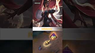 Interações da Mel ao refletir skills #shorts #leagueoflegends #wildrift