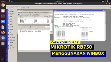 Tutorial Lengkap - Cara Setting Router Mikrotik RB750 mengunakan Winbox sampai konek ke Internet.