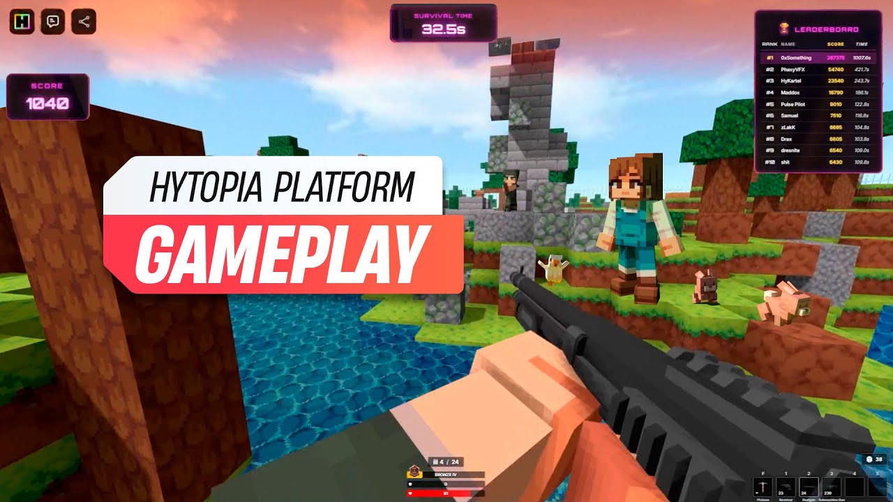 Hytopia Platform SDK Games Playthrough