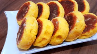 Evde Yapabileceğiniz En Prati̇k Ekmek 🔥 Tavada Balon Bazlama 🌟 Nefi̇s Yemek Tari̇fleri̇