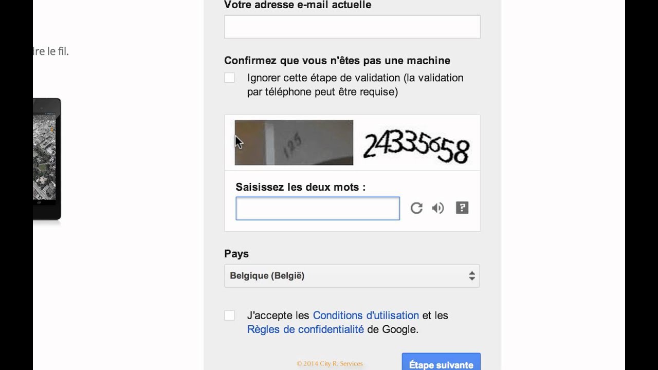 Cr ation D un Compte Google Oliviertuto YouTube Cr ation d un compte google oliviertuto youtube