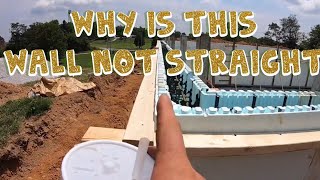 How to stack ICF basement walls #nudura #ICF