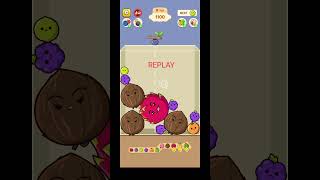 Catching a falling fruit #tutorial #fruitmerger #fruitmergevideo #fruitgame #fruitgametutorial #fyi