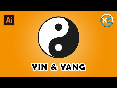 Logo Design Tutorial in Adobe Illustrator - Yin Yang