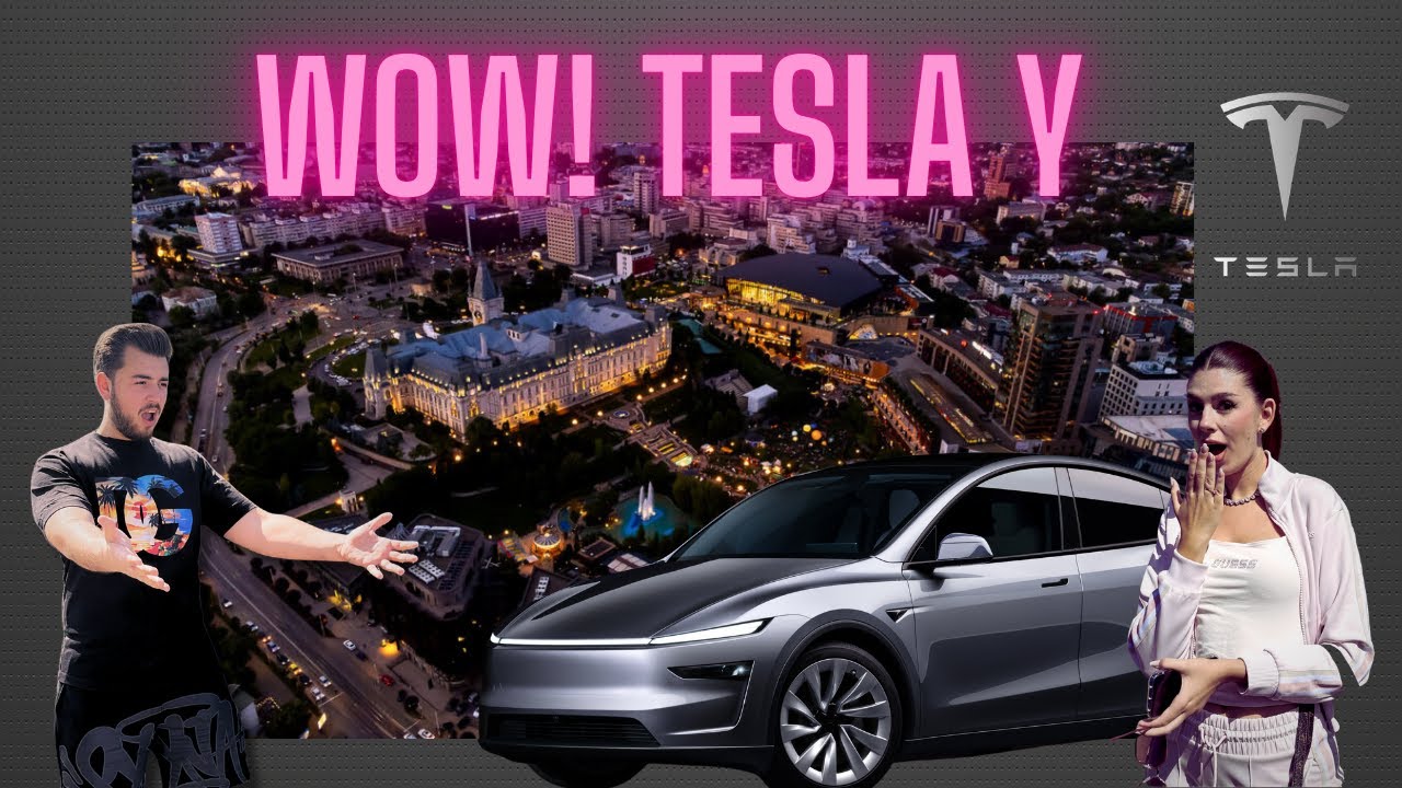 🔥 Primul meu test cu Tesla Model Y – WOW!