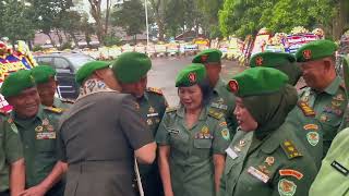 Acara Tradisi Pelepasan Dandim 0618Kota Bandung Dan Ketua Persit Kck Cabang Xi Kodim 0618 Pdiiislw