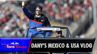 Daniil Kvyat's Mexico & USA Vlog
