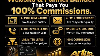 New AI1Up! only $100 Lifetime Access. Make Real Online Income Today! ￼