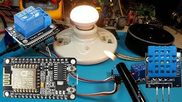 Arduino temperature and humidity sensor| NodeMcu Alexa Skills | Part 1 | #13