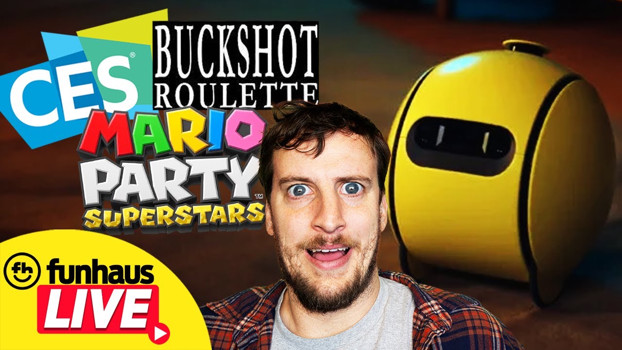 Mario Party + Buckshot Roulette + CES 2024 Reactions