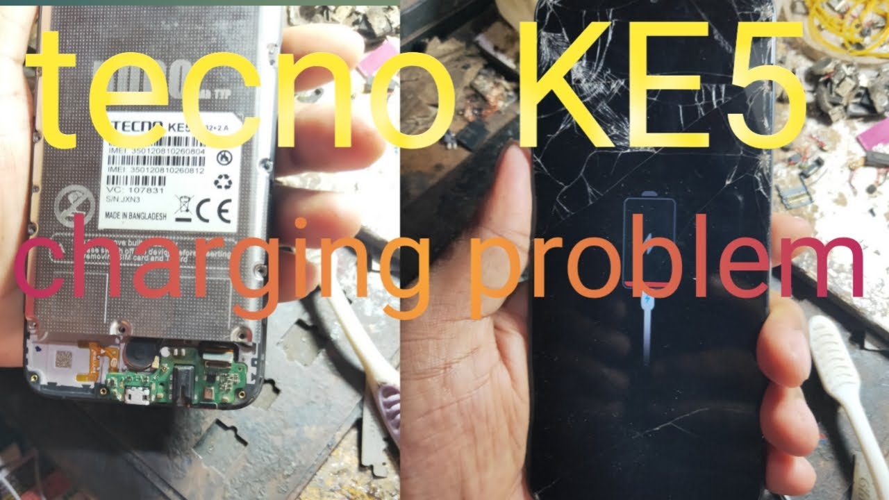 tecno ke5 charging problem - YouTube