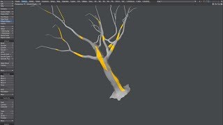 LightWave Model - Tree Fracture Splinter