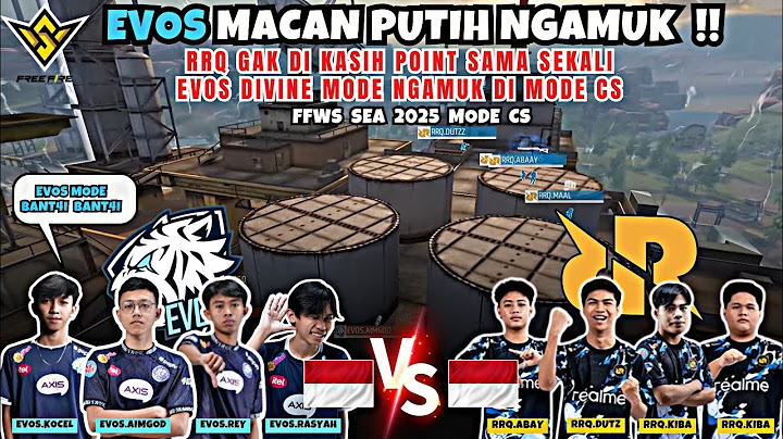 FULL MATCH‼️EVOS DIVINE VS RRQ KAZU SKOR AKHIR 2-0 FFWS Sea Spring 2025 - Clash Squad Day 2
