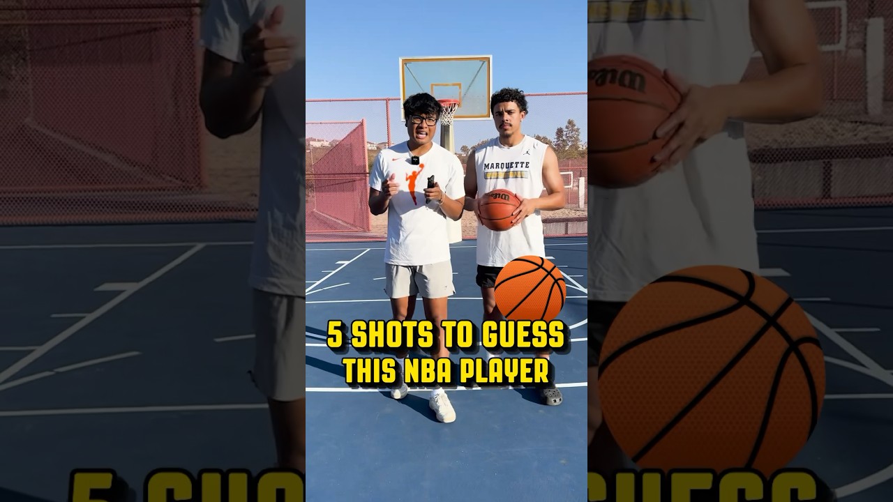 Can you GUESS this NBA player in 5 shots? 🏀 #shorts