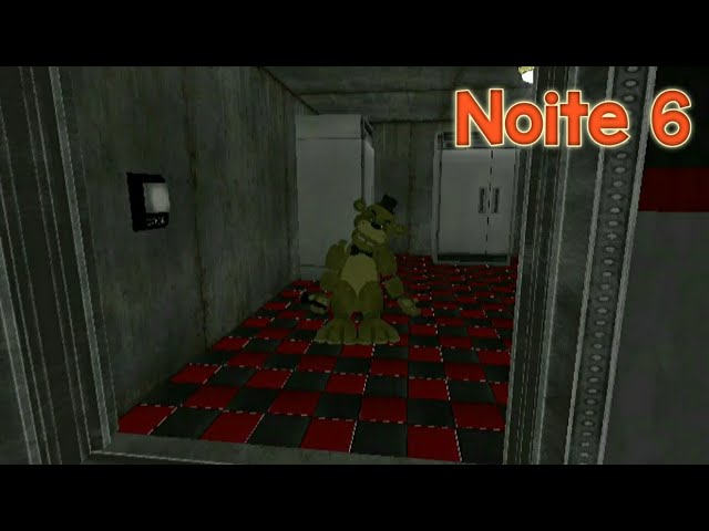 GORDO FREDDY TÁ POR AÍ!!!  FNAF 2 Doom Remake Android (Noite 6) 