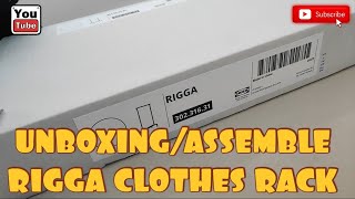 UNBOXING/ASSEMBLE RIGGA  CLOTHES RACK @zentv5   #ofwhongkong