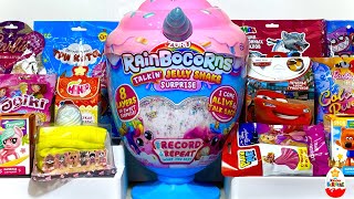 СЮРПРИЗ MIX! RainBoCoRns JELLY SHAKE, Тачки, Color Reveal, POPPY PLAY TIME, Kinder Surprise unboxing