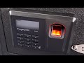 [998] Open in 3 Seconds: Viking Security Fingerprint Safe (Model VS-20BLX)