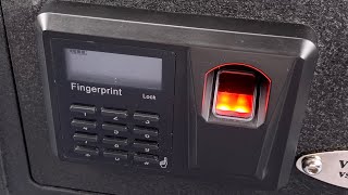 [998] Open in 3 Seconds: Viking Security Fingerprint Safe (Model VS-20BLX)