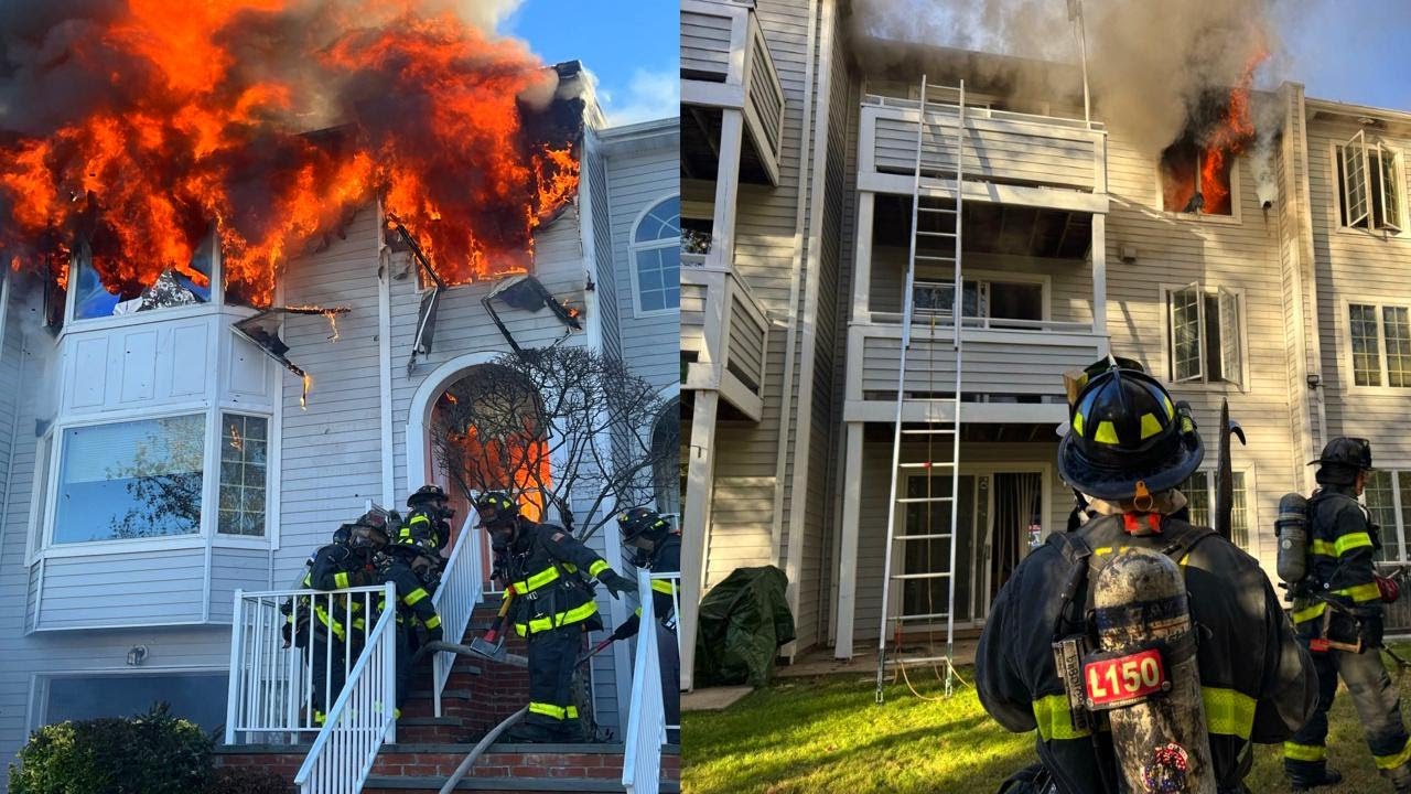 FDNY - Early Arrival - Queens 2nd Alarm Box 3940 - Heavy Fire in A Town ...