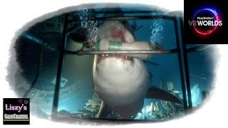 Playstation VR Worlds: Ocean Descent [PS4][German] Let's Play #1 Hai Angriff !! screenshot 1