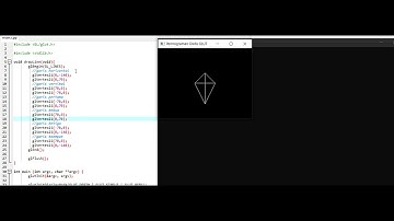 Tugas Grafika Komputer Membuat Garis dengan Dev C++ Open GL