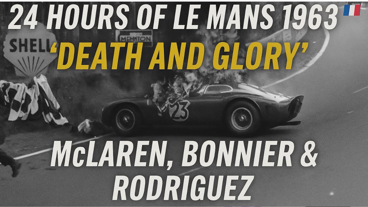 24 Hours of Le Mans 1963 🇫🇷 | “Death and Glory” – McLaren, Bonnier & Rodriguez 🏁🔥
